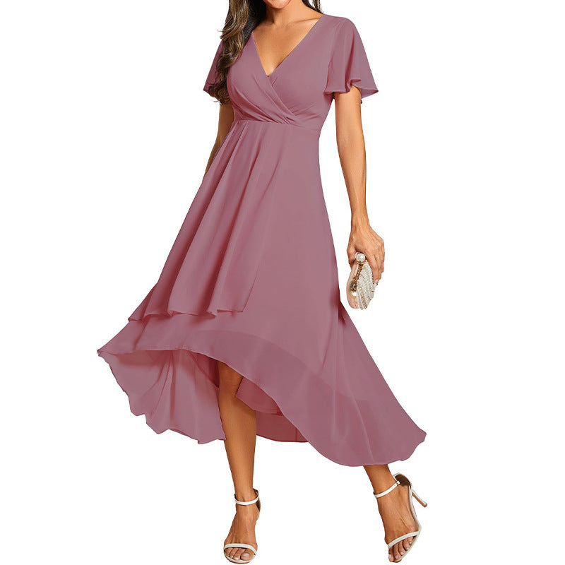 Morgan - Airy Silk Chiffon Dress Drako Watches