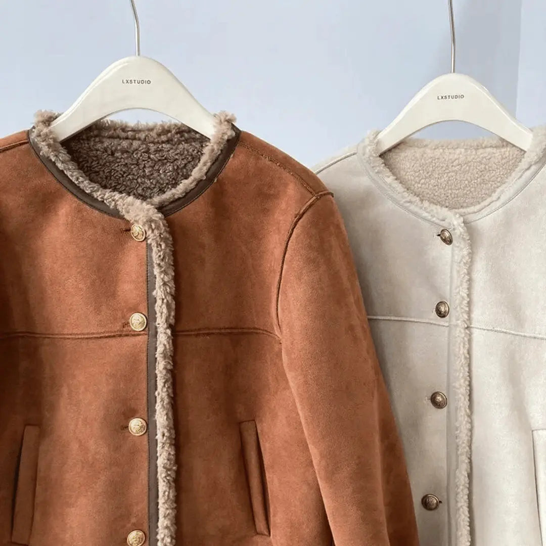 Clémence Soft and Elegant Sherpa Jacket Drako Watches