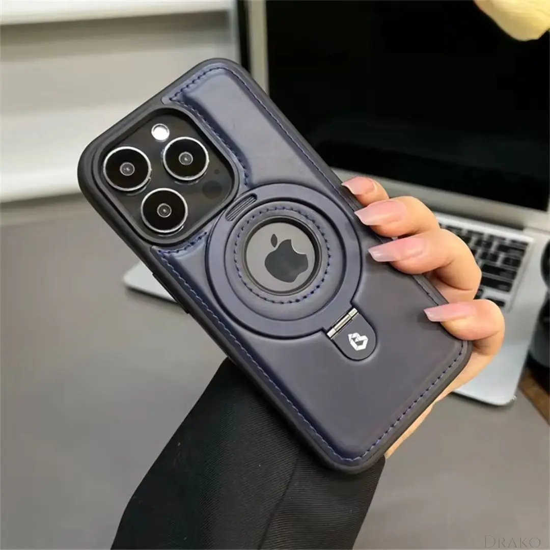 iPhone Leather Case with Magsafe Drako Watches