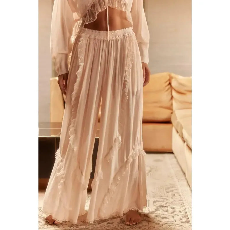 Marbella Ruffle Lounge Set Drako™️