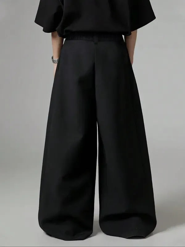 Torino Wide-Leg Tailored Trousers Drako™️