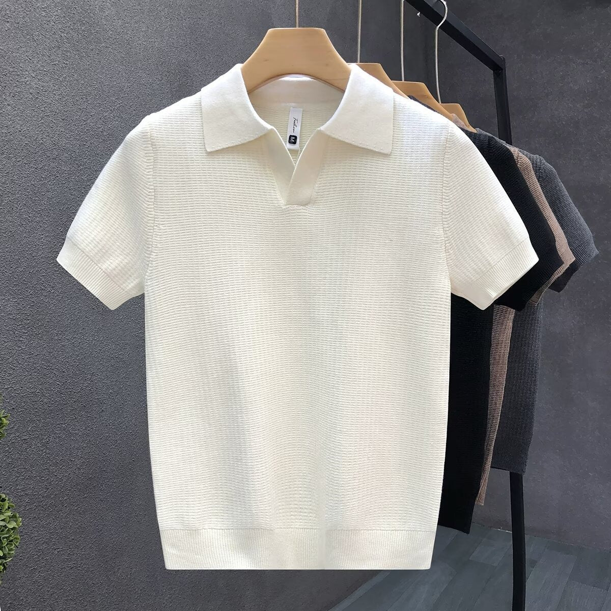 Positano Knit Polo Shirt Drako™️