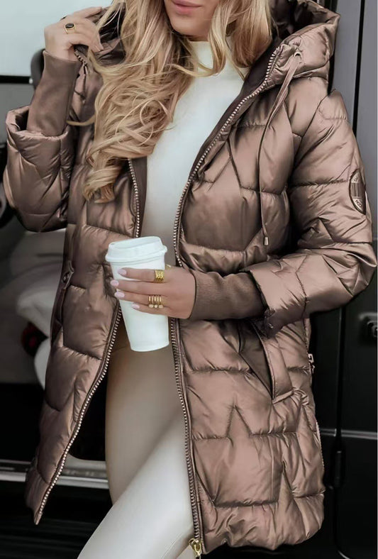 Alicia Winter Coat – Chic Style and Unmatched Comfort  Drako Watches