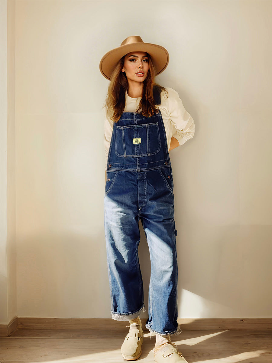Women's Denim Bib Overalls  Drako™️