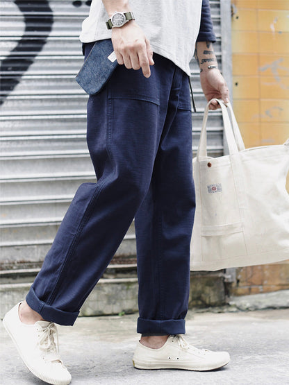 Men's Straight Casual Pants Inspired by OG-107 Fatigue Pants  Drako™️