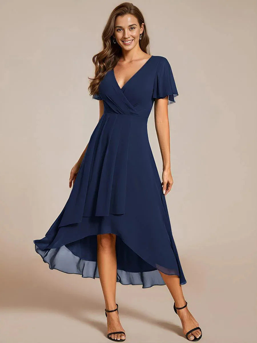 Morgan - Airy Silk Chiffon Dress  Drako Watches
