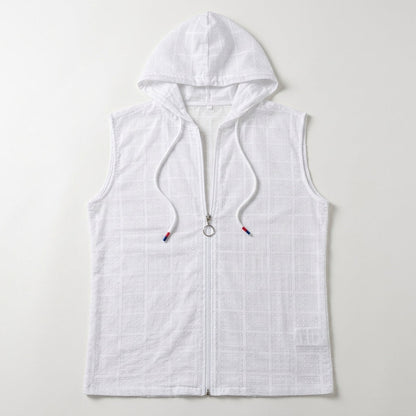 Men's Sleeveless Hooded Vest  Drako™️