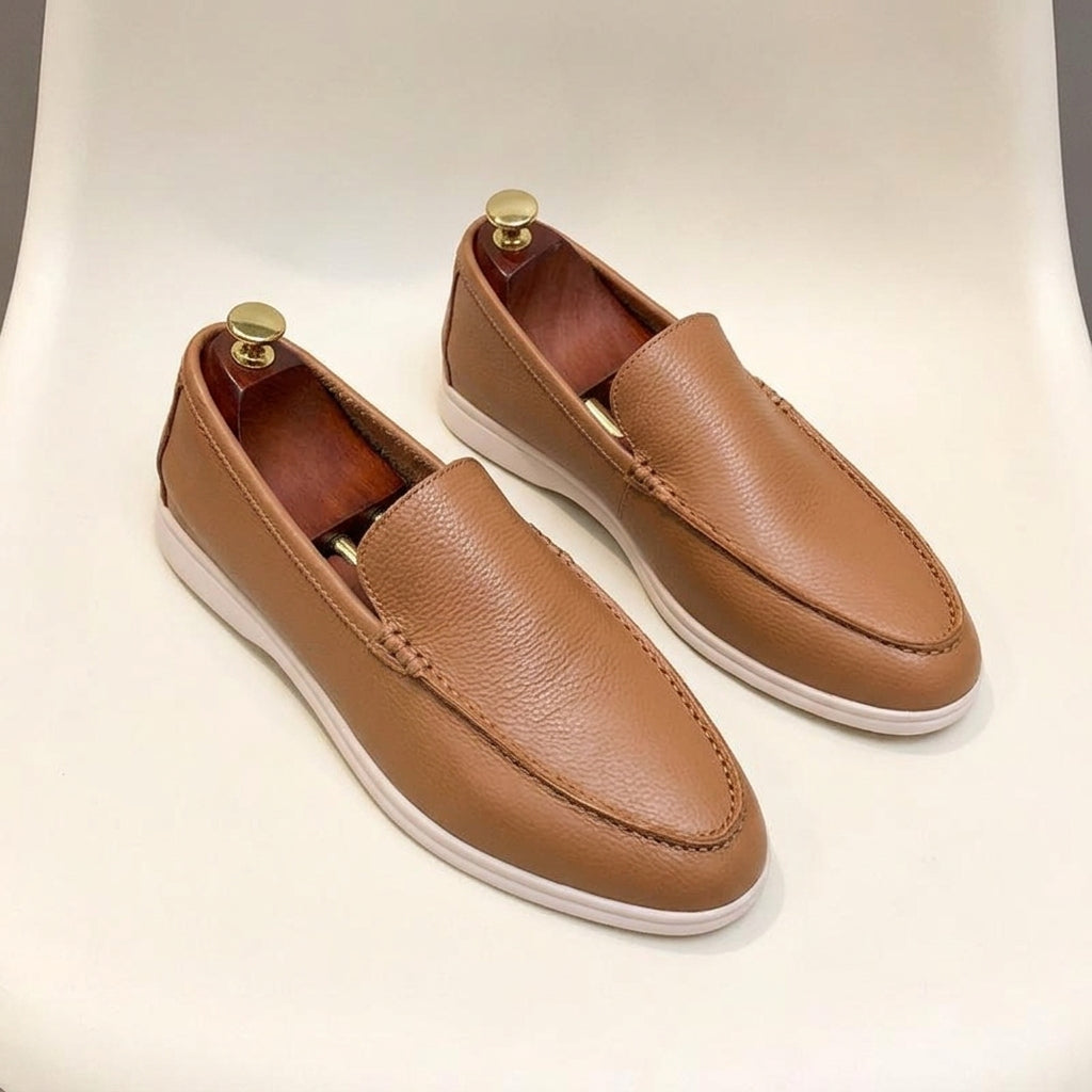 Men's Loafers - British Style Slip-On Flats, Comfortable Couple Shoes  Drako™️