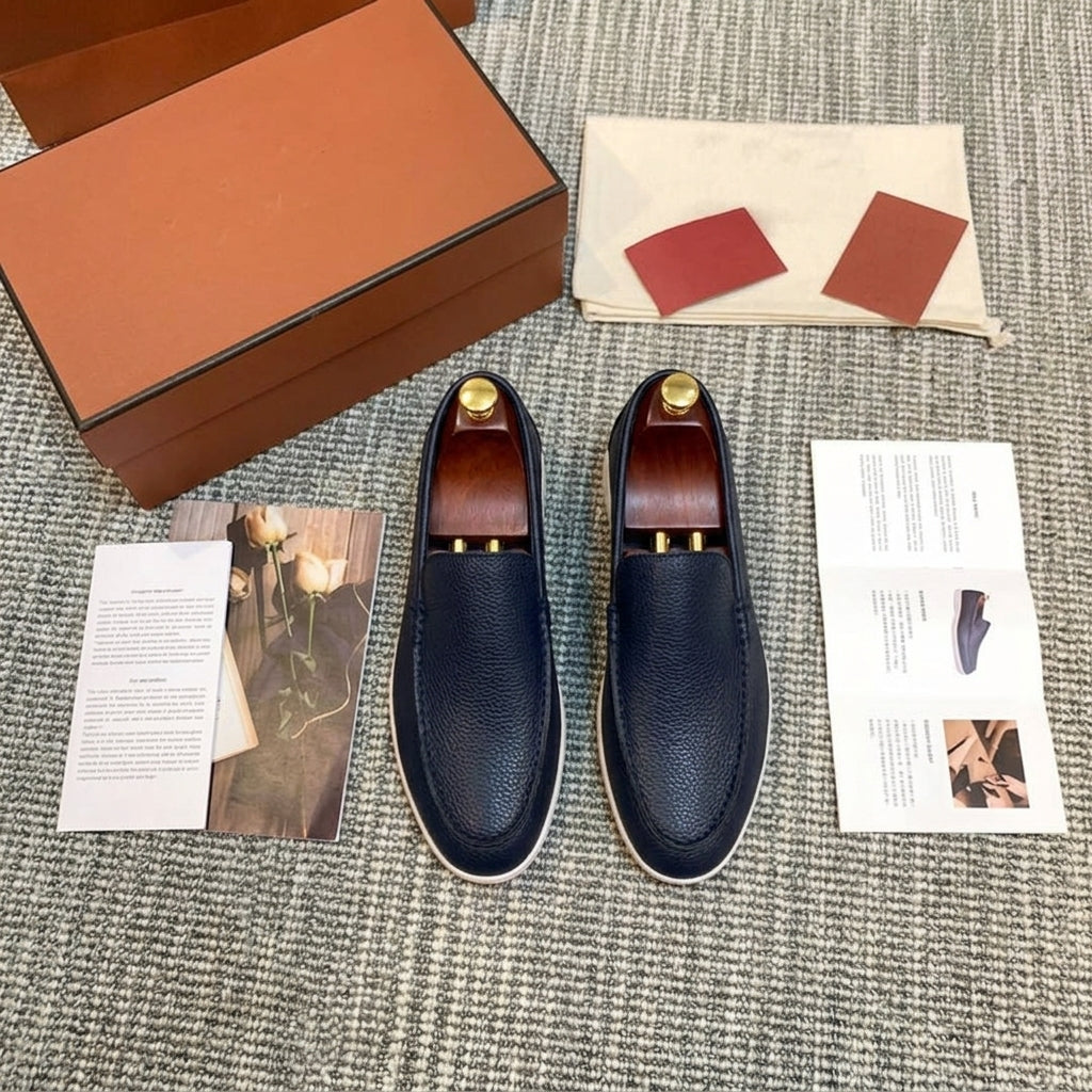 Men's Loafers - British Style Slip-On Flats, Comfortable Couple Shoes  Drako™️