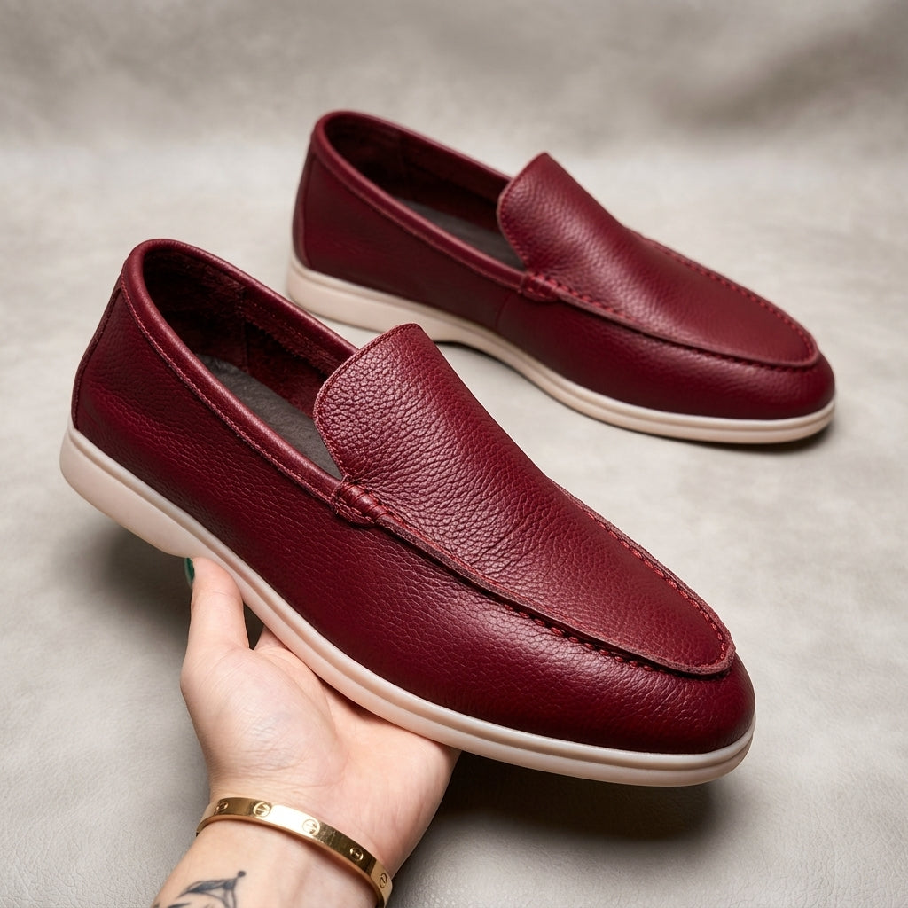 Men's Loafers - British Style Slip-On Flats, Comfortable Couple Shoes  Drako™️