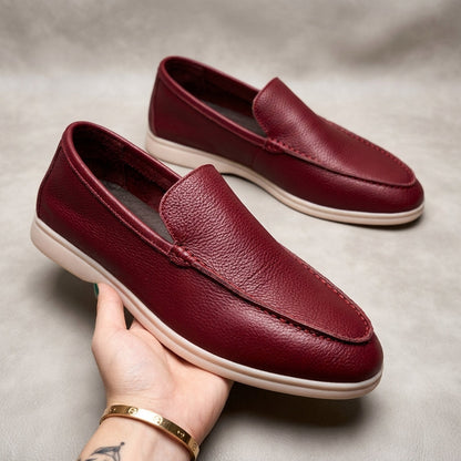 Men's Loafers - British Style Slip-On Flats, Comfortable Couple Shoes  Drako™️