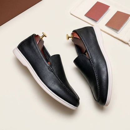 Men's Loafers - British Style Slip-On Flats, Comfortable Couple Shoes  Drako™️