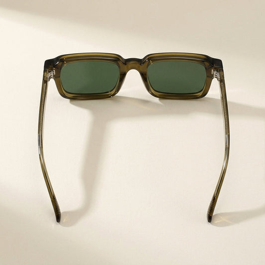 SHAUNA Retro Square Rivets Sunglasses  Drako™️
