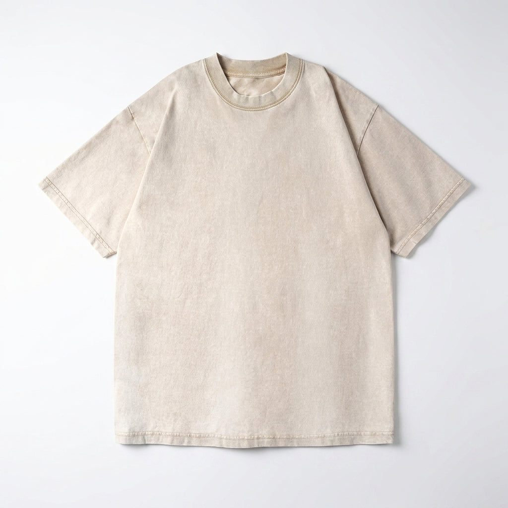 Catania Washed Cotton Tee  Drako™️