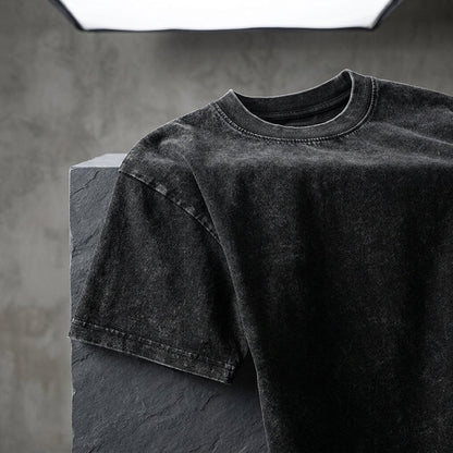 Catania Washed Cotton Tee  Drako™️