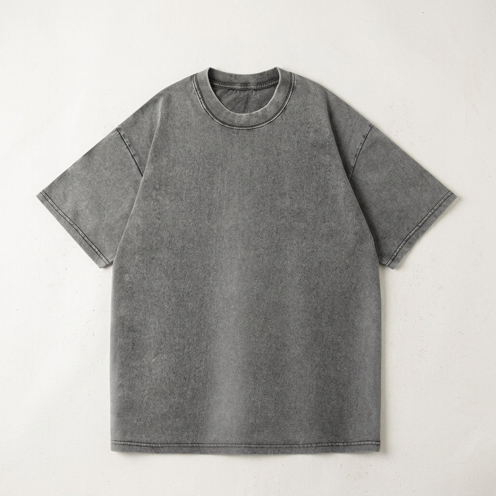 Catania Washed Cotton Tee  Drako™️