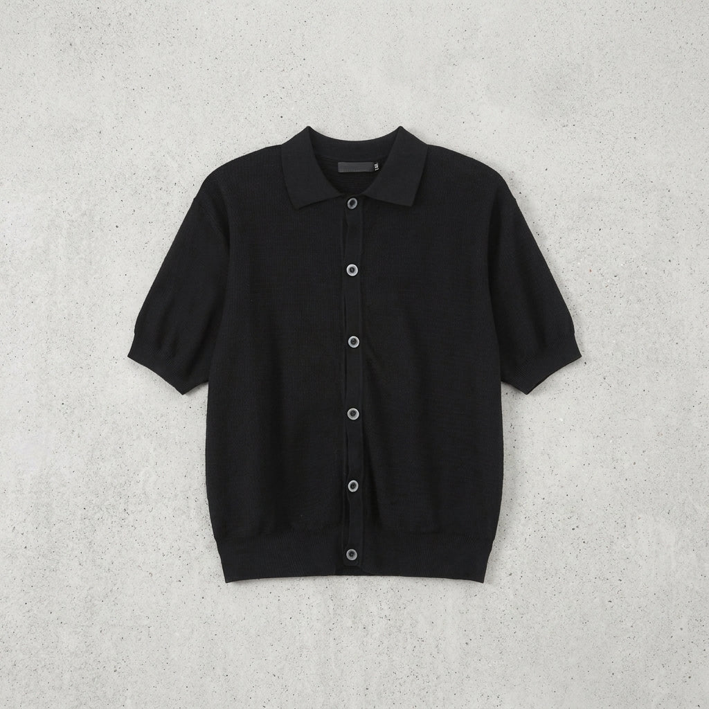 2026 Retro Knit Short Sleeve Cardigan  Drako™️