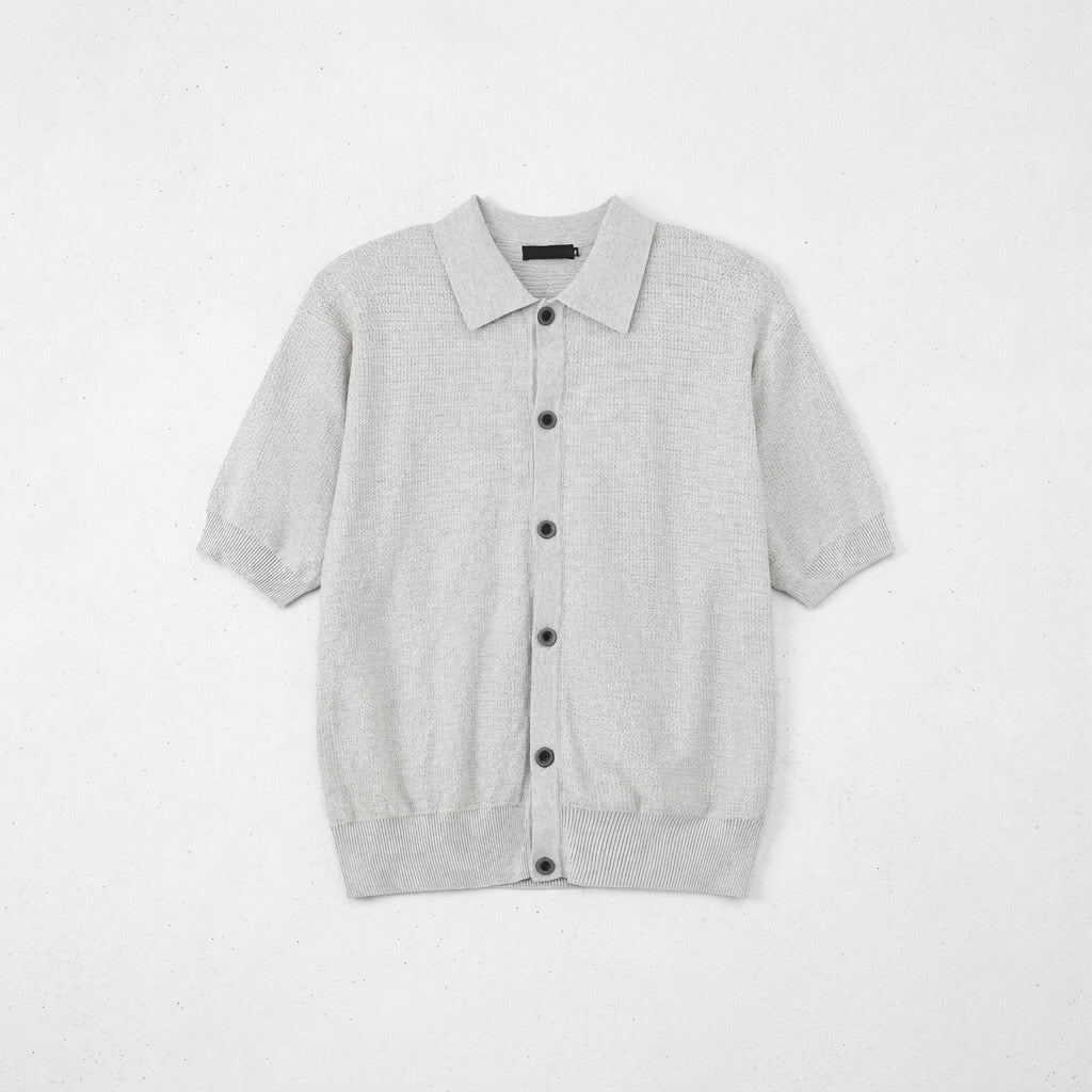 2026 Retro Knit Short Sleeve Cardigan  Drako™️