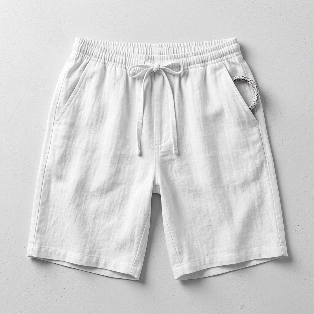 Men's Cotton Linen Shorts  Drako™️