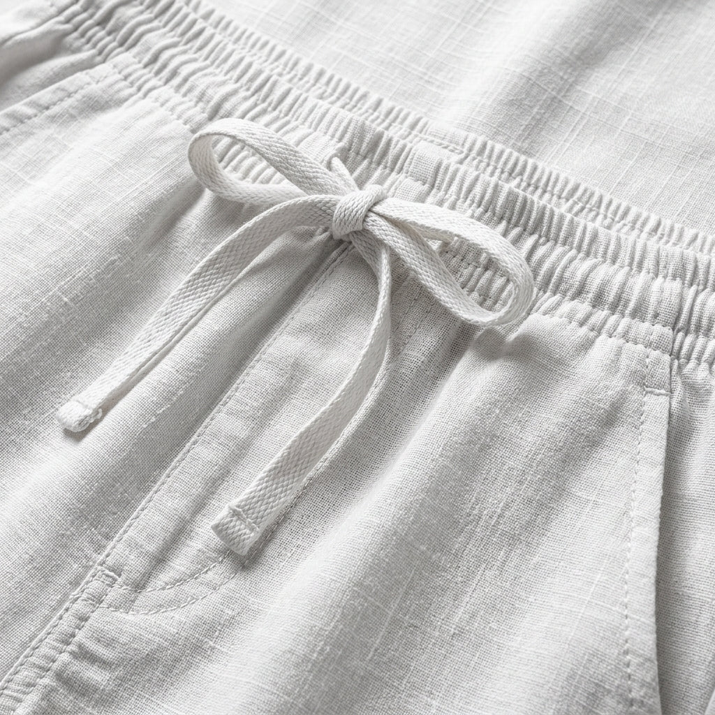 Men's Cotton Linen Shorts  Drako™️