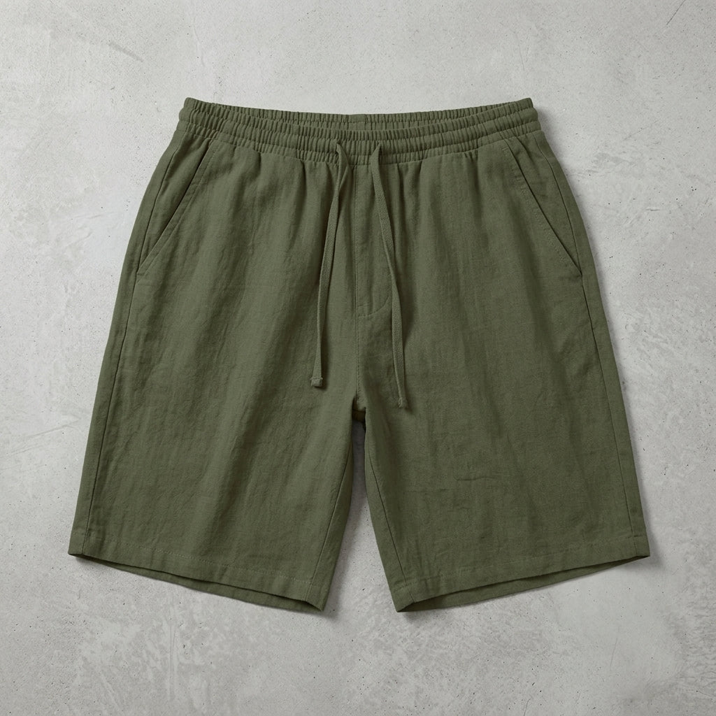 Men's Cotton Linen Shorts  Drako™️