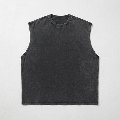 ETAI Men's American Retro Loose Sleeveless T-Shirt  Drako™️