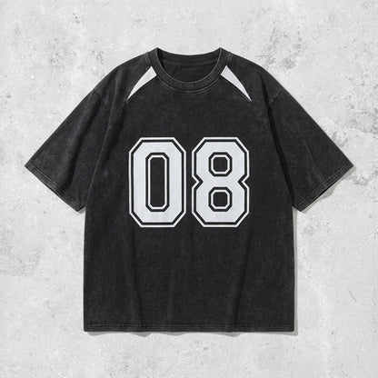 ETAI Men's Summer Washed Cotton T-Shirt  Drako™️
