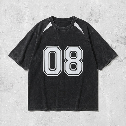 ETAI Men's Summer Washed Cotton T-Shirt  Drako™️