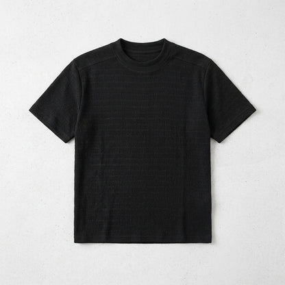 Verona Textured Knit T-Shirt  Drako™️
