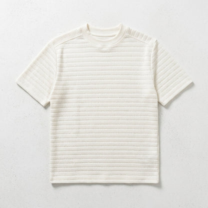 Verona Textured Knit T-Shirt  Drako™️