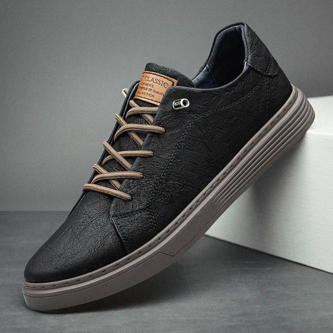 Executive Leather Sneakers  Drako™️