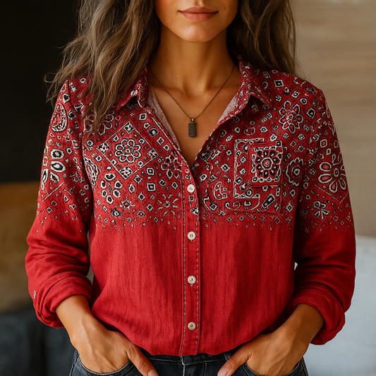 Melissa - Button-Down Shirt  Drako™️