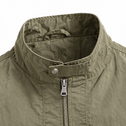 Ashby Nylon Stand-Collar Jacket  Drako™️ jackets