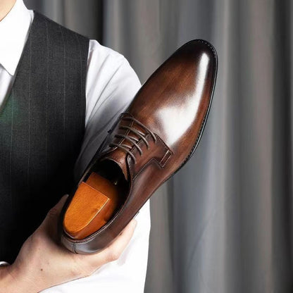 Elithro - Genuine Leather Shoes  Drako Watches