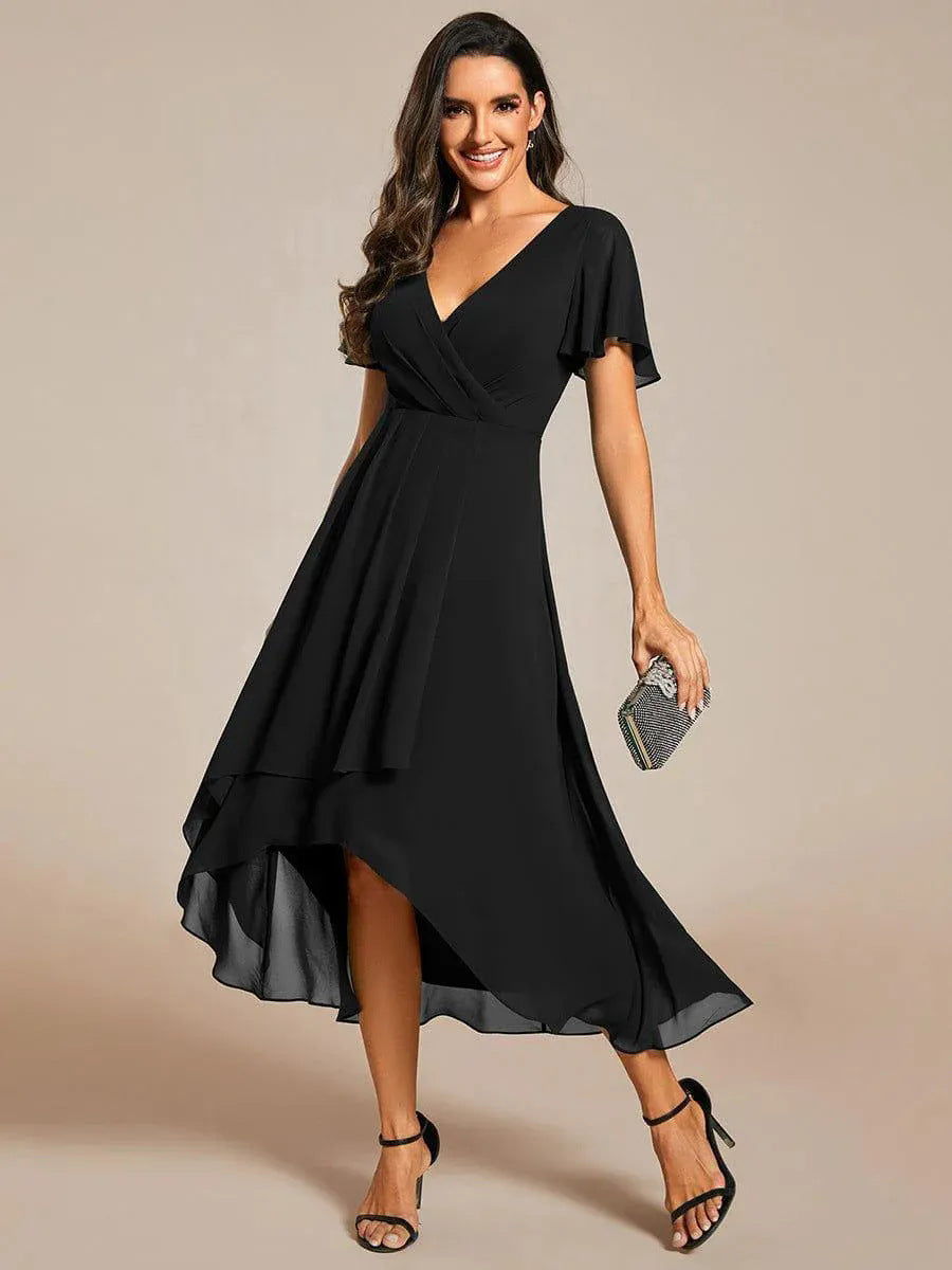 Morgan - Airy Silk Chiffon Dress  Drako Watches