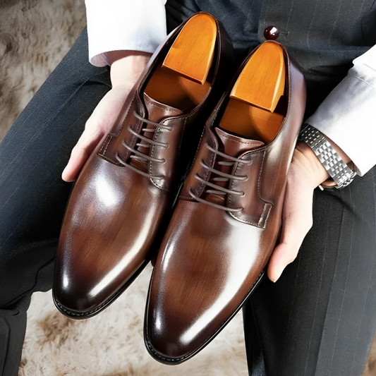 Elithro - Genuine Leather Shoes  Drako Watches