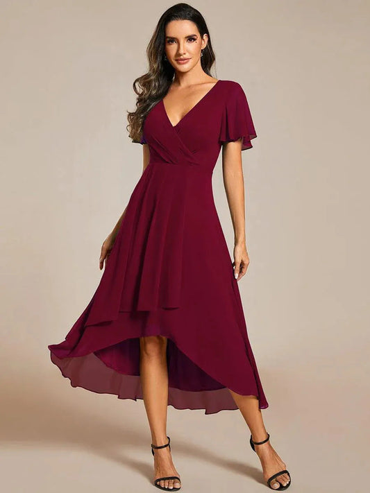 Morgan - Airy Silk Chiffon Dress  Drako Watches