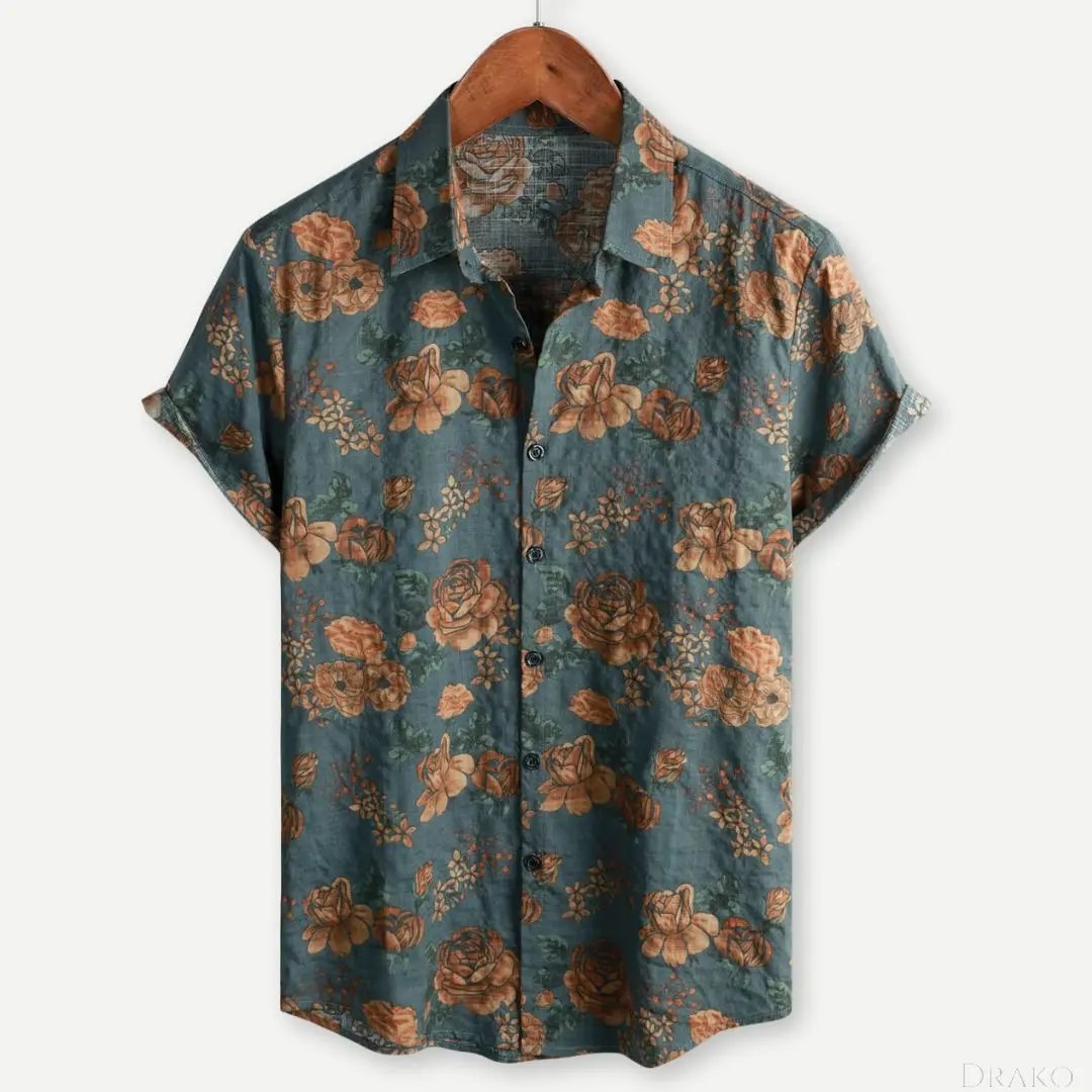 AirLight Vintage Blossom Shirt  Drako Watches