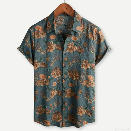 AirLight Vintage Blossom Shirt  Drako Watches