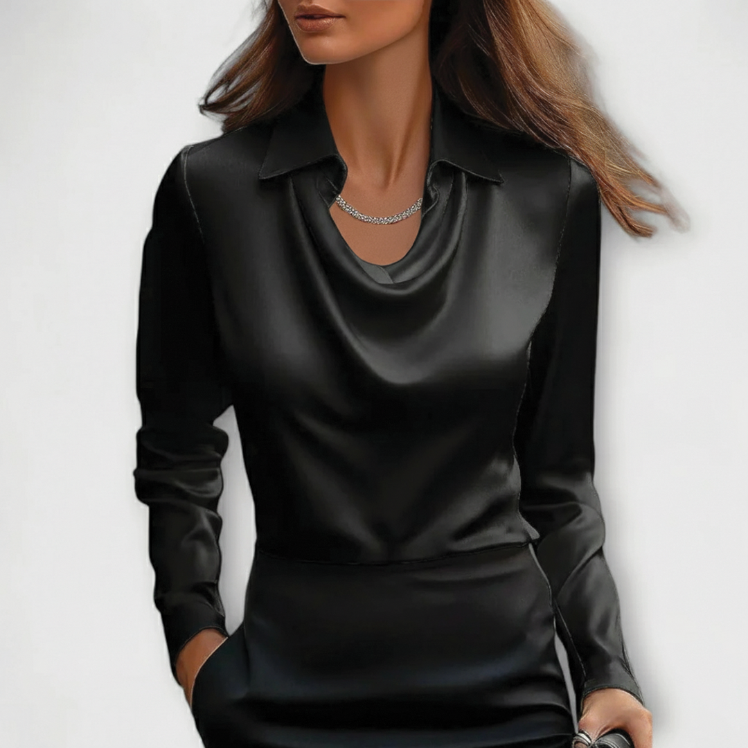 Scarlett - Satin Blouse  Drako™️