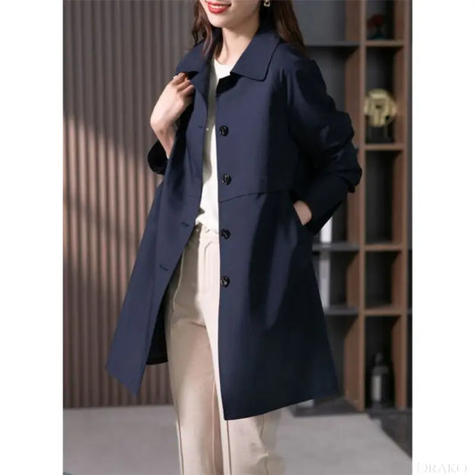 Celeste Women’s Tailored Trench Coat  Drako Watches