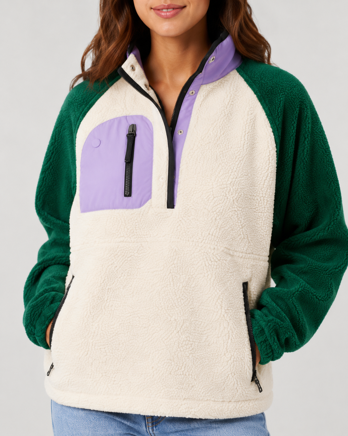 Valente Fleece Pullover  Drako™️