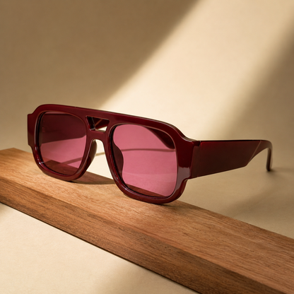 Verona Bold Frame Aviator Sunglasses  Drako™️