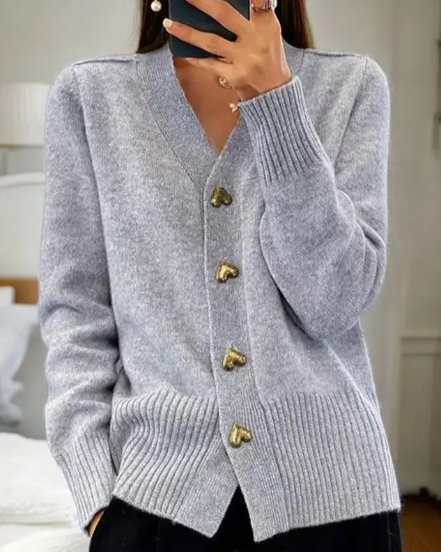 Elara Women’s Oversized Knit Cardigan  Drako Watches