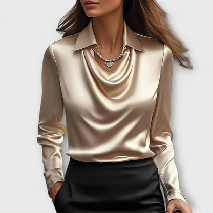 Scarlett - Satin Blouse  Drako™️