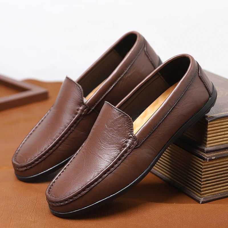 Varron Leather Loafers  Drako™️