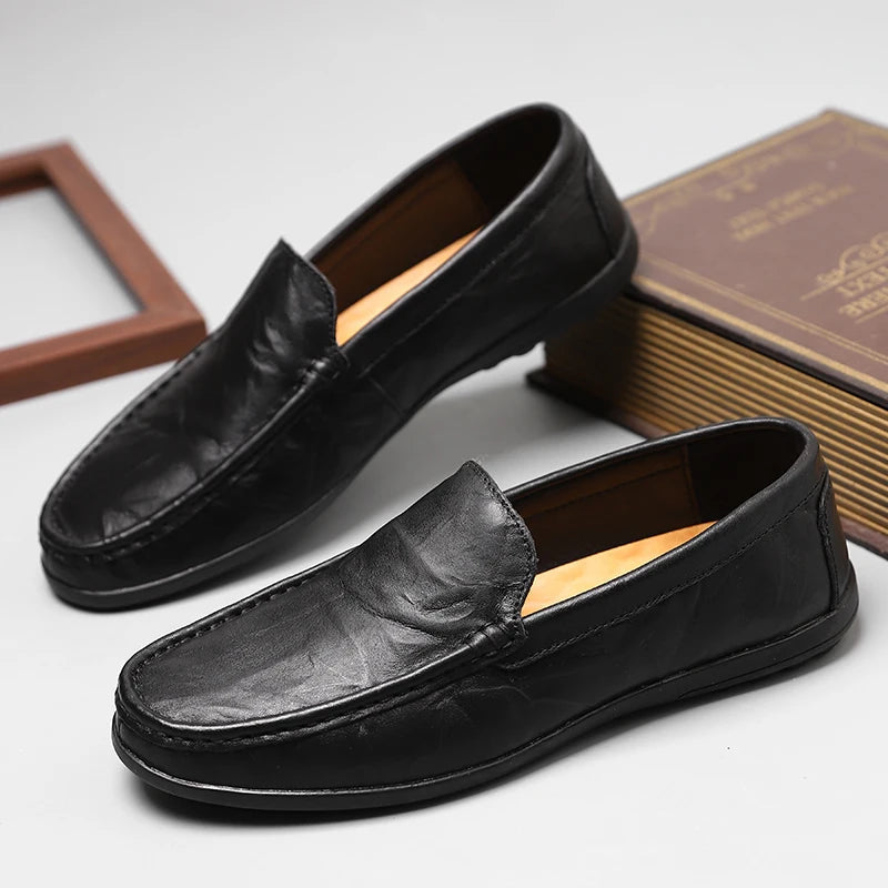 Varron Leather Loafers  Drako™️