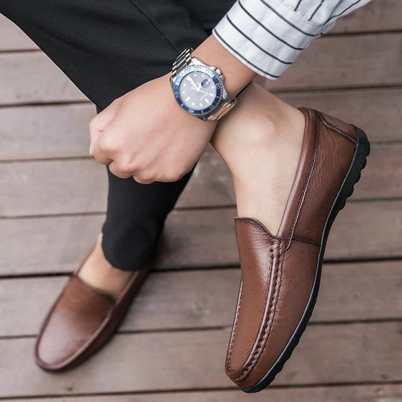 Varron Leather Loafers  Drako™️