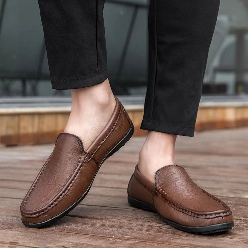 Varron Leather Loafers  Drako™️