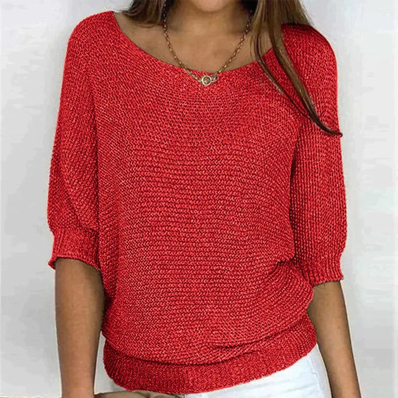 Kinsley - Loose Knit Pullover  Drako™️